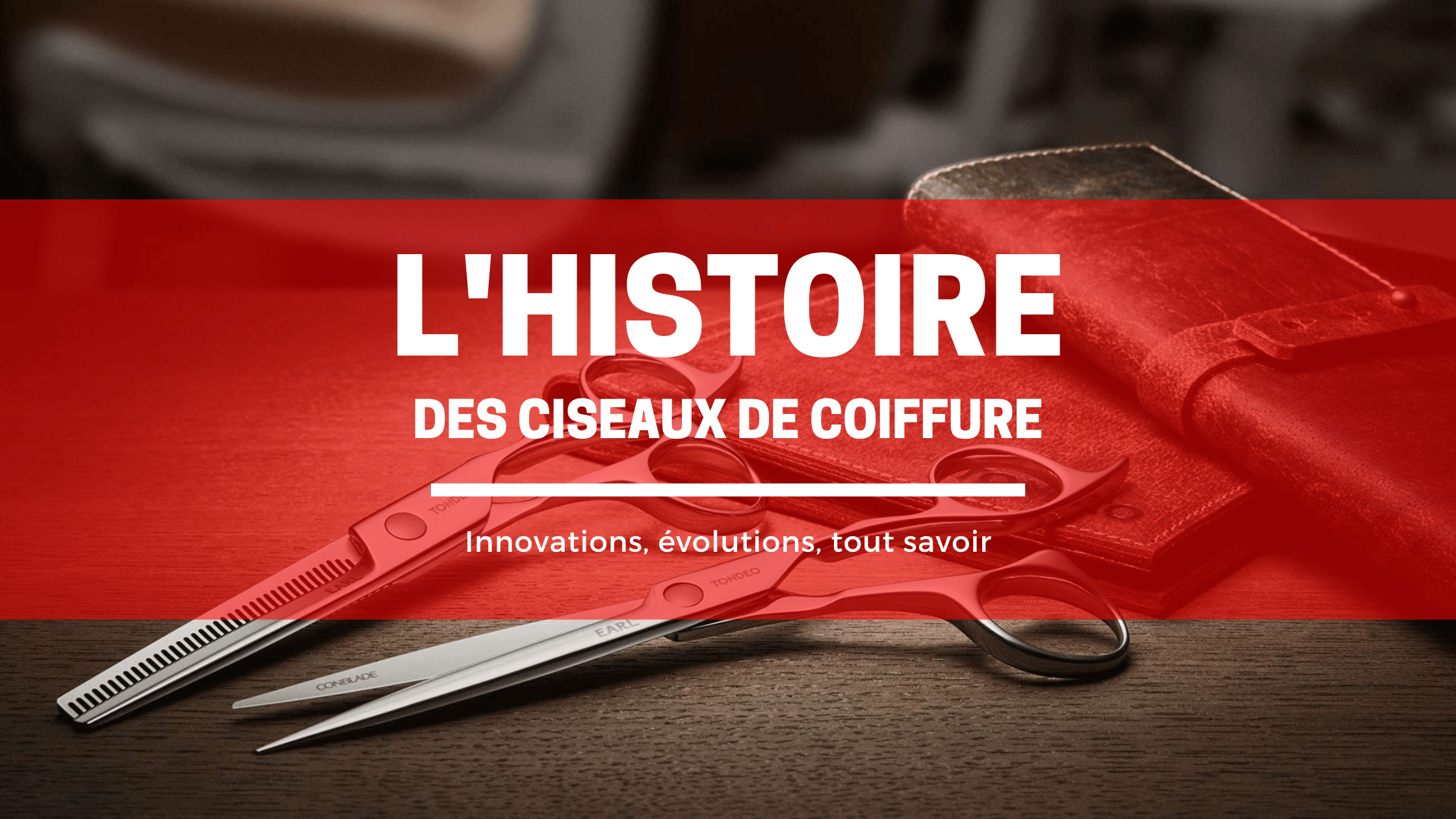 l'histoire des ciseaux de coiffure