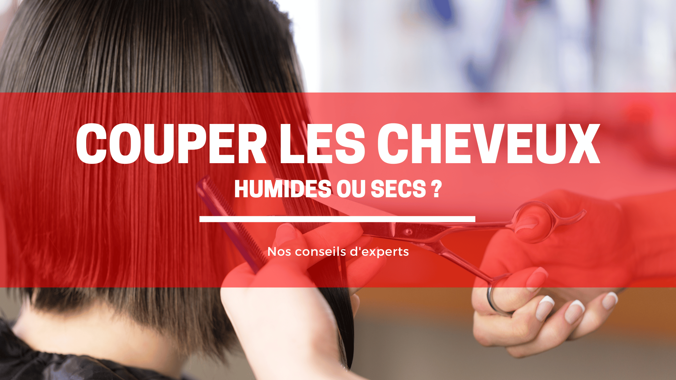 Faut-il couper les cheveux humides ou secs ?