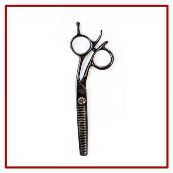 Set ciseaux de coiffure Kamisori Black Diamond III